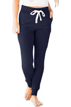 Load image into Gallery viewer, Gray Drawstring Waist Pocketed Joggers