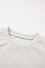 Load image into Gallery viewer, Light Pink Rhinestone Pearl Puff Half Sleeve Top