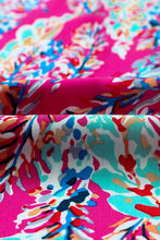 Load image into Gallery viewer, Rose Wrap V Neck Floral Maxi Dress