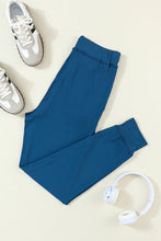 Load image into Gallery viewer, Gray Drawstring Waist Pocketed Joggers