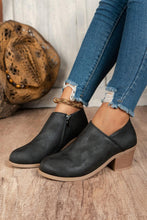 Load image into Gallery viewer, Philippine Gray Tulip Opening Suede Ankle Boots