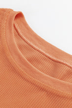 Load image into Gallery viewer, Orange Whatever Spices Your Pumpkin Graphic Corded Pullover Sweatshirt