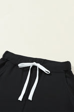Load image into Gallery viewer, Gray Drawstring Waist Pocketed Joggers