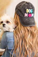 Load image into Gallery viewer, Black DOG MAMA Baseball Cap