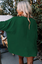 Load image into Gallery viewer, White Smocked Wrist Shift Top