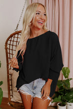 Load image into Gallery viewer, White Smocked Wrist Shift Top