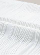 Load image into Gallery viewer, Dark Green Wavy Textured Mock Neck Cap Sleeve Top