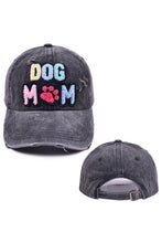 Load image into Gallery viewer, Black DOG MAMA Baseball Cap