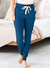 Load image into Gallery viewer, Gray Drawstring Waist Pocketed Joggers