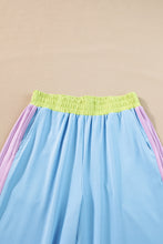 Load image into Gallery viewer, Strawberry Pink Color Block Detail Casual Two-piece Set