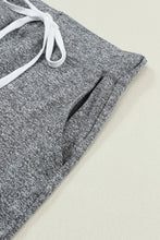 Load image into Gallery viewer, Gray Drawstring Waist Pocketed Joggers