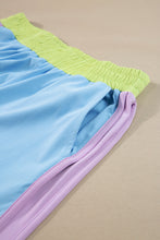 Load image into Gallery viewer, Strawberry Pink Color Block Detail Casual Two-piece Set