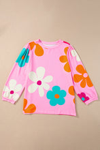 Load image into Gallery viewer, Rose Cute Flower Print Bracelet Sleeve Top