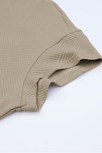 Load image into Gallery viewer, Strawberry Pink Textured Loose Fit T Shirt and Drawstring Pants Set