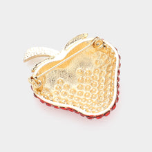 Load image into Gallery viewer, Stone Paved Strawberry Pin Brooch | 634401