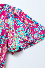 Load image into Gallery viewer, Rose Wrap V Neck Floral Maxi Dress