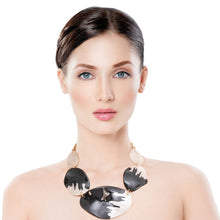 Load image into Gallery viewer, Black and White Dipped Acetate Set
