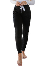 Load image into Gallery viewer, Gray Drawstring Waist Pocketed Joggers