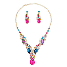 Load image into Gallery viewer, Crystal Collar Multi Stone Necklace for Women