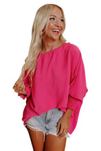 Load image into Gallery viewer, White Smocked Wrist Shift Top
