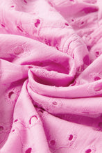 Load image into Gallery viewer, White Flower Embroidered Hollow-out Puff Sleeve Blouse