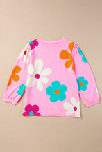 Load image into Gallery viewer, Rose Cute Flower Print Bracelet Sleeve Top