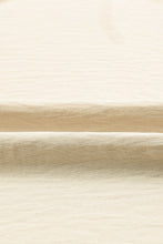 Load image into Gallery viewer, White Smocked Wrist Shift Top