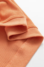 Load image into Gallery viewer, Orange Whatever Spices Your Pumpkin Graphic Corded Pullover Sweatshirt