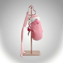 Load image into Gallery viewer, Breast Cancer Pink Ribbon Boxing Glove Keychain