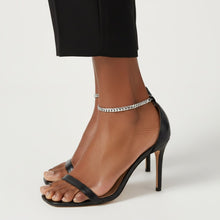 Load image into Gallery viewer, Anklet 6.5mm Stainless Steel Herringbone Chain