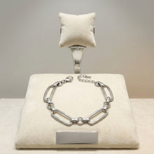 Load image into Gallery viewer, Stainless Steel Chain Bracelet with Handmade Links
