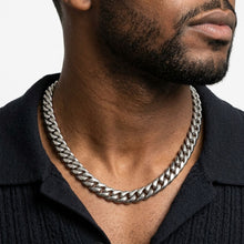 Load image into Gallery viewer, Men's 24in RDC 14mm Silver Stainless Steel Chain