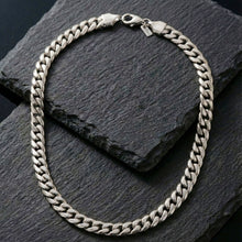 Load image into Gallery viewer, Mens 20in 8mm Stainless Steel Miami Chain