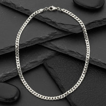 Load image into Gallery viewer, Mens 24in 8mm Stainless Steel Miami Chain