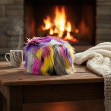 Load image into Gallery viewer, Hat Luxe Faux Fur Bright Color Kubanka Winter Cap