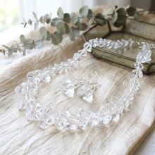 Load image into Gallery viewer, Translucent Clear Bead Rock Candy Necklace Set
