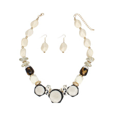 Load image into Gallery viewer, Necklace Ivory Leopard Chunky Bead for Women