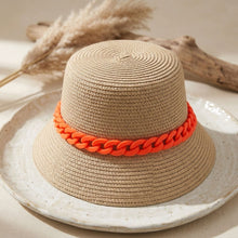 Load image into Gallery viewer, Orange Chain Camel Bucket Hat
