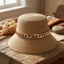Load image into Gallery viewer, Gold Chain Camel Bucket Hat
