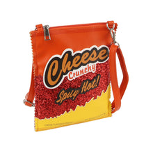 Load image into Gallery viewer, Crossbody Orange Flamin Hot Cheetos Clutch Bag