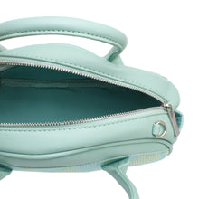 Load image into Gallery viewer, Top Handle Mint Harlequin Oval Detail Handbag Set