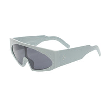 Load image into Gallery viewer, Sunglasses Blue Thin Visor Modern Eyewear Women