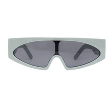Load image into Gallery viewer, Sunglasses Blue Thin Visor Modern Eyewear Women