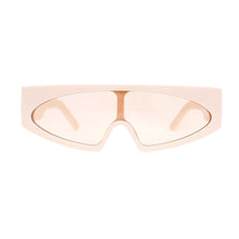 Load image into Gallery viewer, Sunglasses Pink Thin Visor Modern Eyewear Women