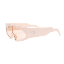 Load image into Gallery viewer, Sunglasses Pink Thin Visor Modern Eyewear Women