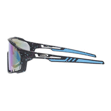 Load image into Gallery viewer, Sunglasses Black Splatter Mirror Sport Eyewear