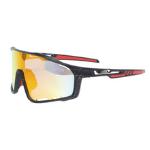 Load image into Gallery viewer, Sunglasses Red Splatter Mirror Sport Eyewear