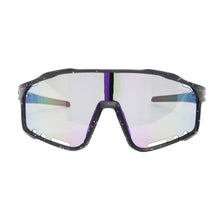 Load image into Gallery viewer, Sunglasses Royal Blue Splatter Mirror Eyewear