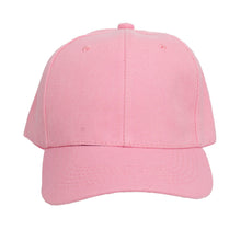 Load image into Gallery viewer, Hat Pink Canvas Baseball Cap for Women