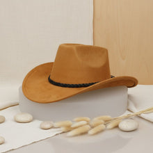 Load image into Gallery viewer, Cowboy Hat Camel Soft Suede Cattleman Western Hat